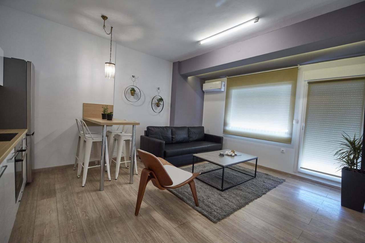 Ferienwohnung Luxury Studio In Thessaloniki Exterior foto