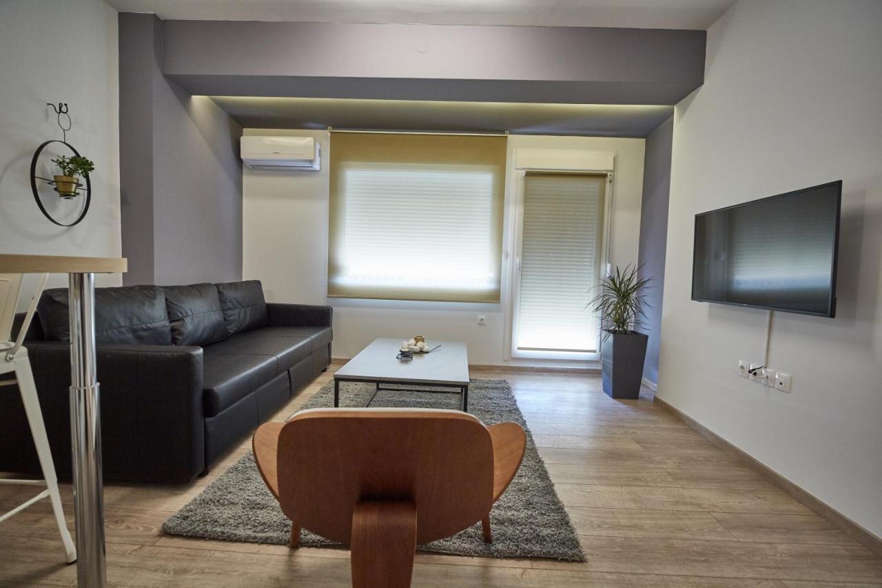 Ferienwohnung Luxury Studio In Thessaloniki Exterior foto