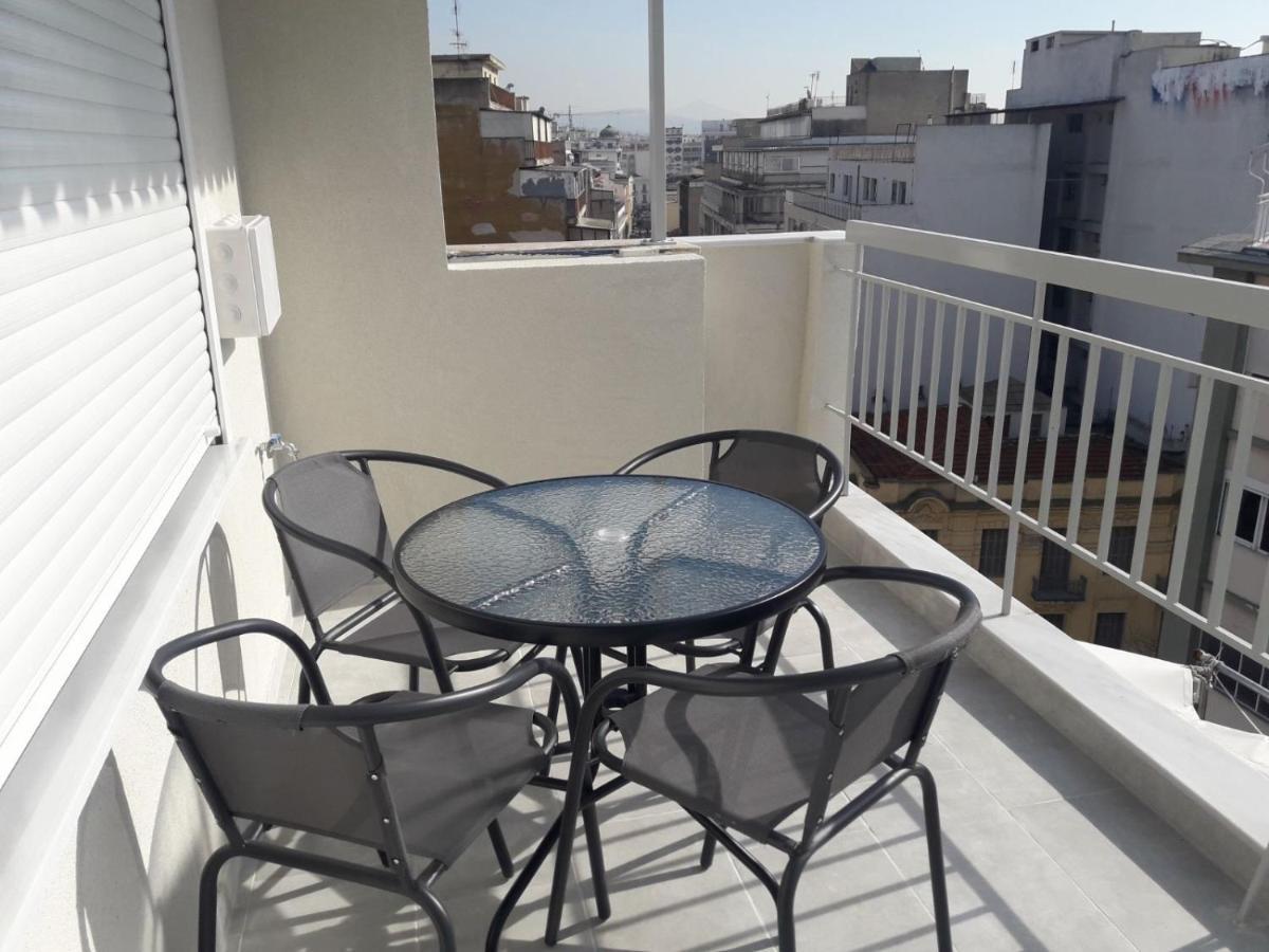 Ferienwohnung Luxury Studio In Thessaloniki Exterior foto